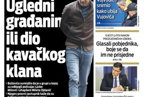 Naslovna strana "Vijesti" za 15, 16. i 17. april 2023.