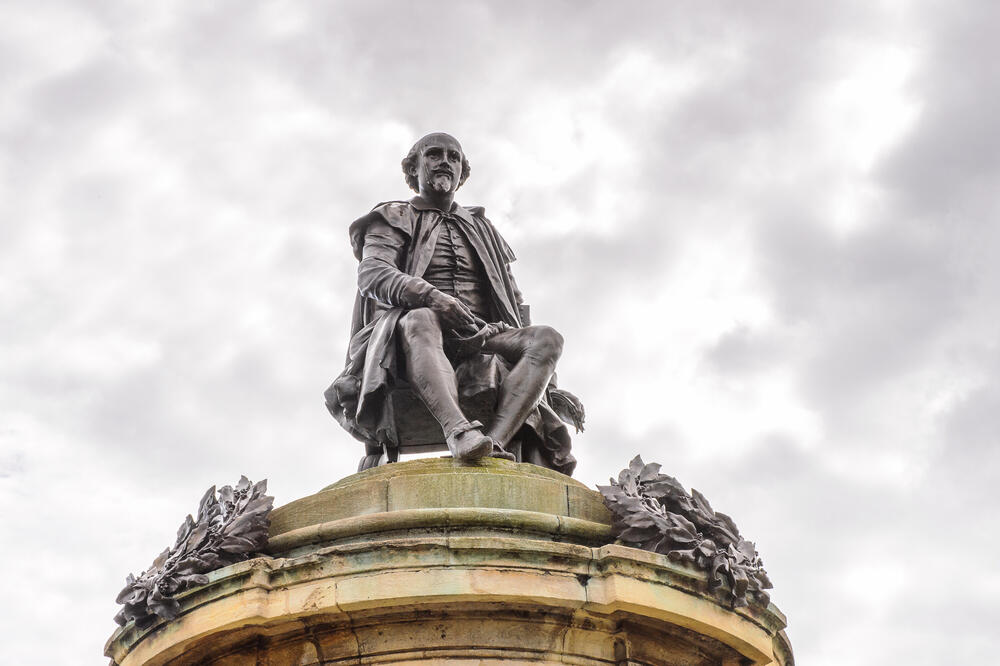 Spomenik Šekspiru u Stenfordu, u Engleskoj, Foto: Shutterstock