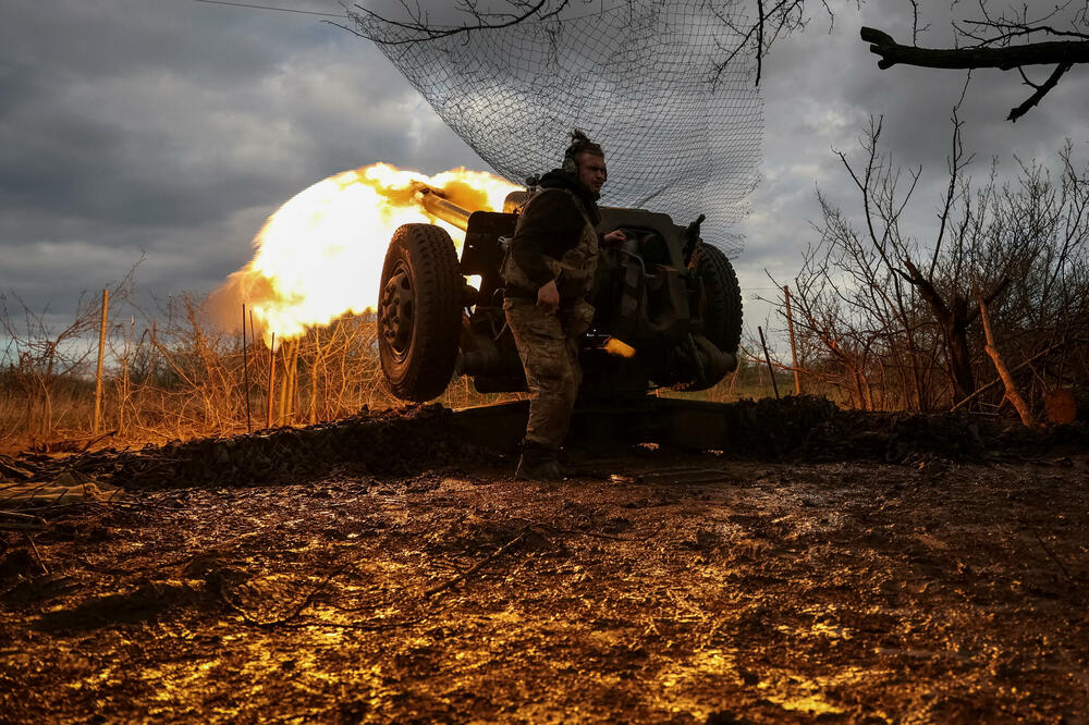 Ukrajinska vojska na frontu u Bahmutu, Foto: Reuters