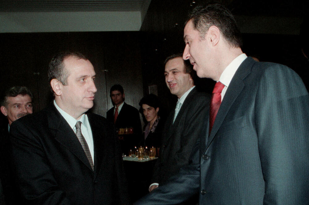 Đukanović i Bulatović 2001. godine, Foto: Savo Prelević