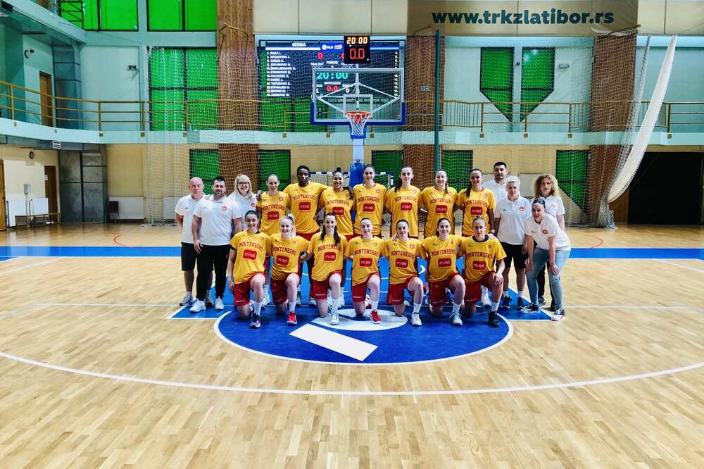 Ženska košarkaška reprezentacija Crne Gore na Zlatiboru, Foto: KSCG
