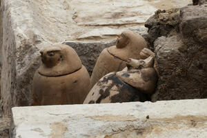 FOTO Arheolozi u Egiptu pronašli radionice za mumifikaciju:...