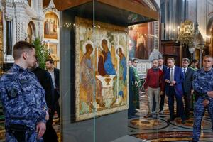 Kremlj predao crkvi ikonu Sveto Trojstvo, remek-djelo umjetnosti