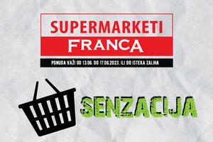 Senzacija u Supermarketima Franca