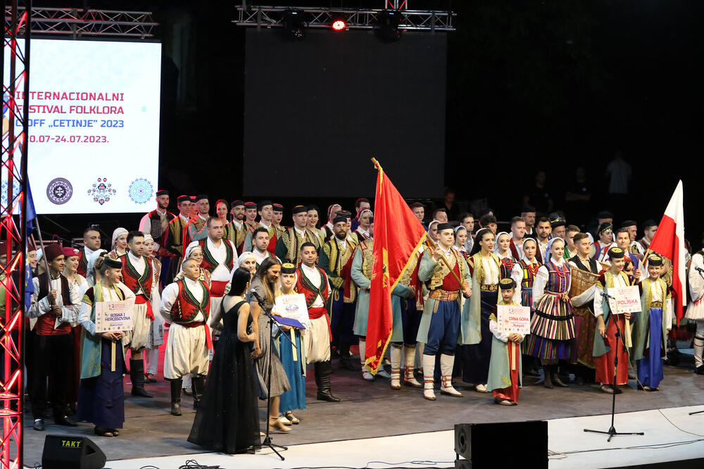 13. Internacionalni festival folklora na Cetinju “CIOFF Cetinje 2023”, Foto: Prijestonica Cetinje