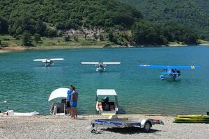 Pivsko jezero i Plužine nadlijetali hidroavioni, Park prirode...