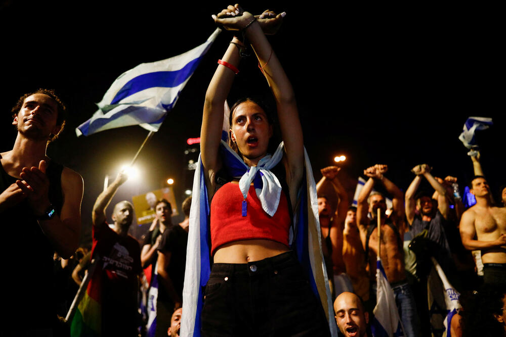 <p>Organizatori protesta su najavili da će se njihova borba samo pojačati i da će Izrael na kraju ipak biti demokratska zemlja</p>