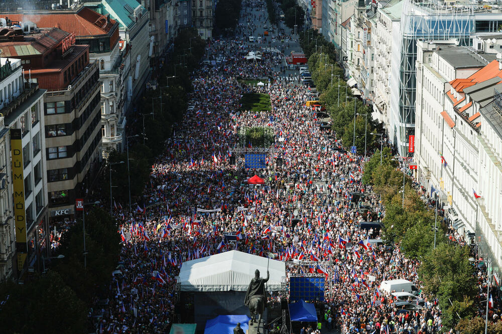 Protesti u Češkoj, Foto: REUTERS
