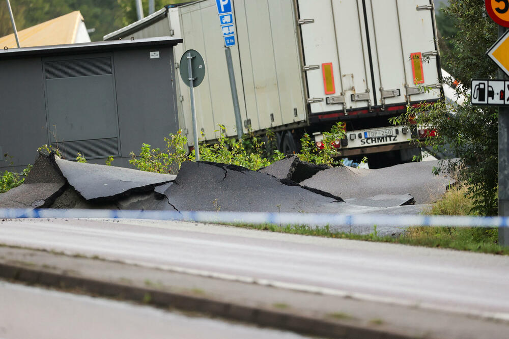 Detalj sa auto-puta E6 u Švedskoj, Foto: Reuters