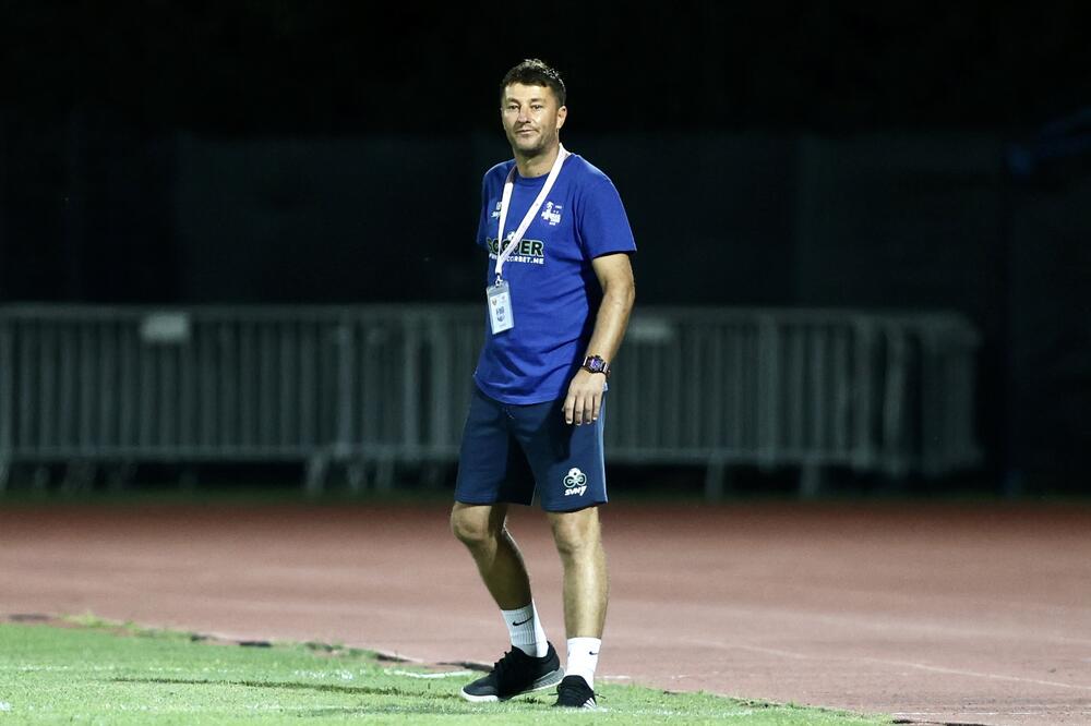 Trener Mornara Zoran Đurašković, Foto: FSCG