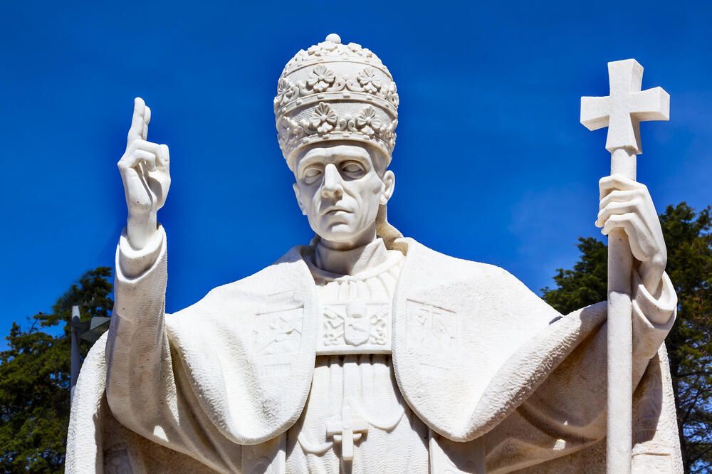 Statua pape Pija XII u Fatimi, Portugalu, Foto: Shutterstock