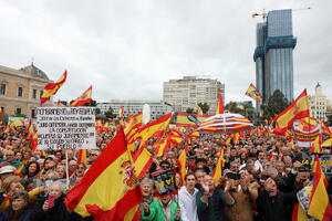 U Madridu veliki protest protiv amnestije za organizatore...