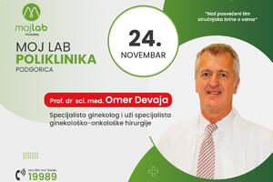 Prof. dr sci. med. Omer Devaja 24. novembra u Poliklinici Moj Lab