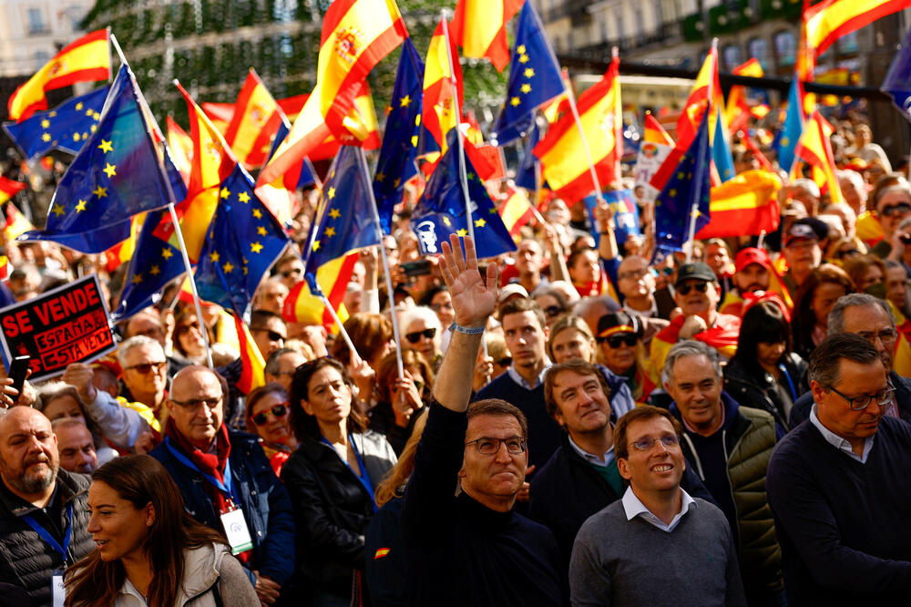 Sa protesta u Madridu, Foto: Reuters
