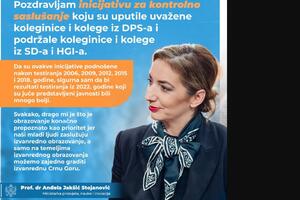 Jakšić Stojanović: Da su inicijative za saslušanje podnošene...