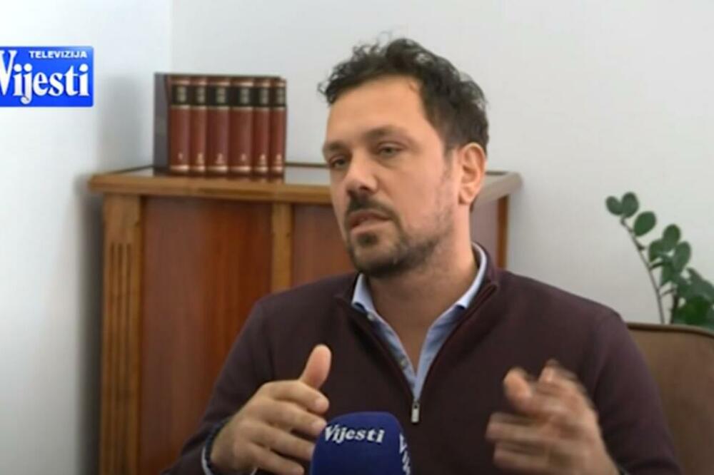 Direktor FZO, Vuk Kadić, Foto: Printscreen/YouTube/TV Vijesti