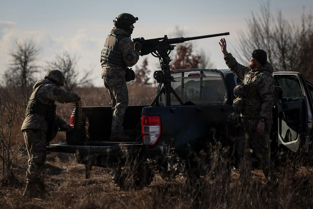 Ukrajinski vojnici na ratištu, Foto: Reuters