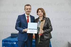 Vanja Asanović dobitnica godišnje Nagrade Univerziteta Crne Gore