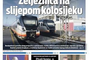 Naslovna strana "Vijesti" za 15. februar 2024.