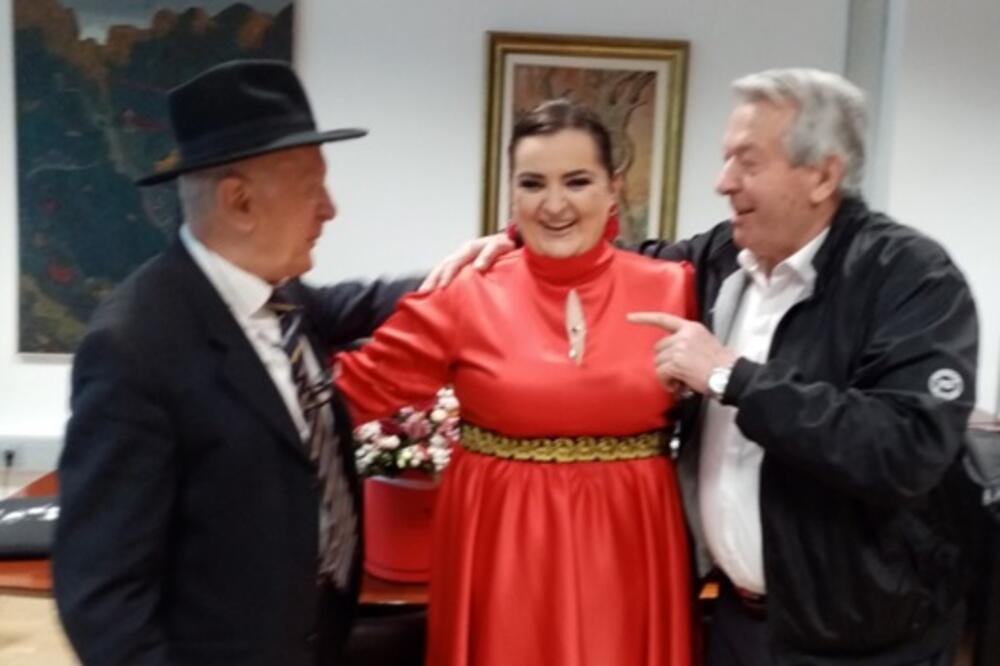 Joksimović, Nišić i Grdinić, Foto: Udruženje penzionera Pravda
