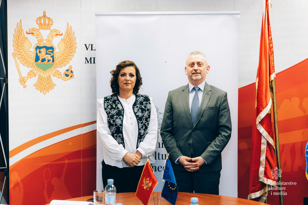 Vujović i Miler, Foto: Ministarstvo kulture i medija