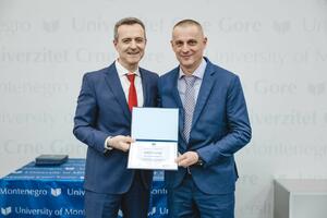 Kosta Goranović dobitnik godišnje Nagrade Univerziteta Crne Gore