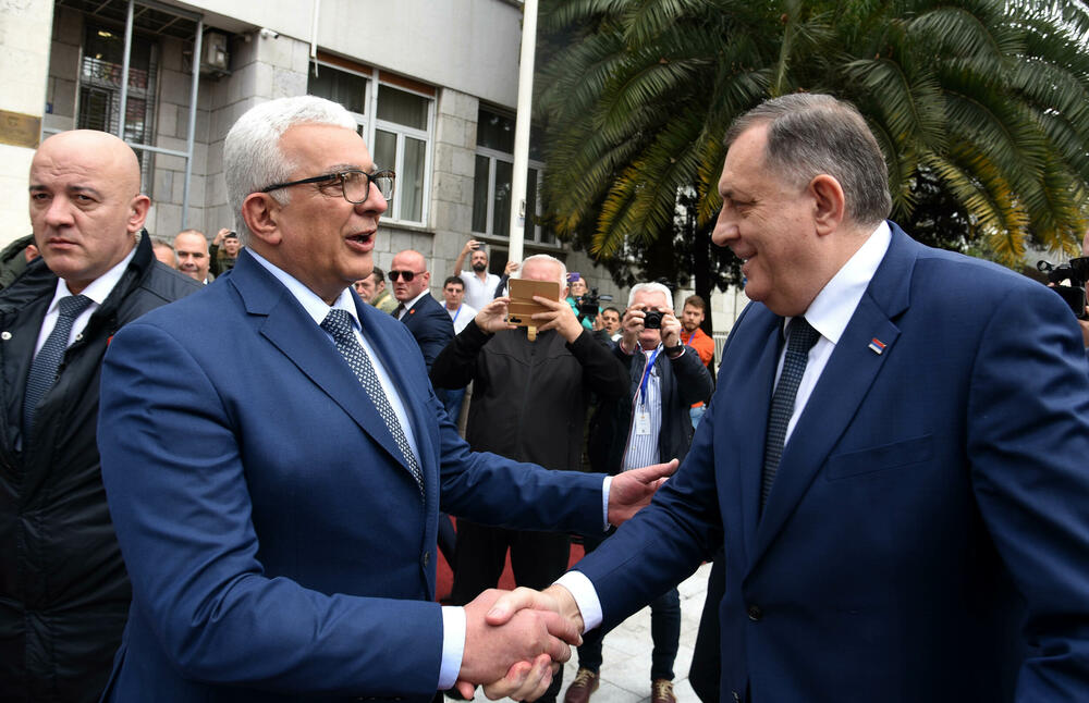 Milorad Dodik i Andrija Mandić