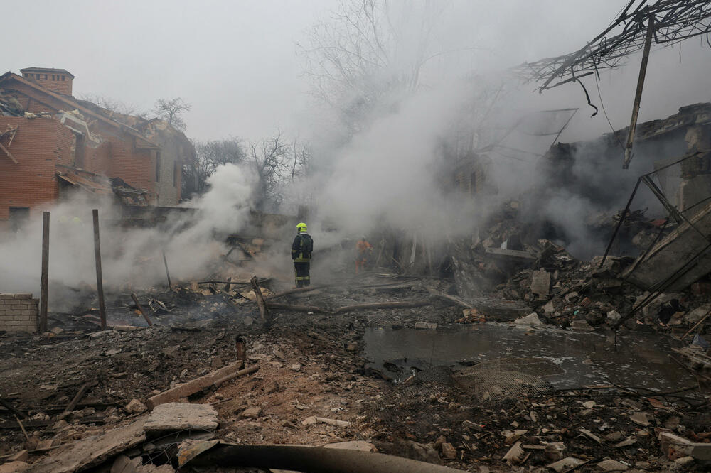 Posljedice raketnog napada na Odesu, Foto: Reuters