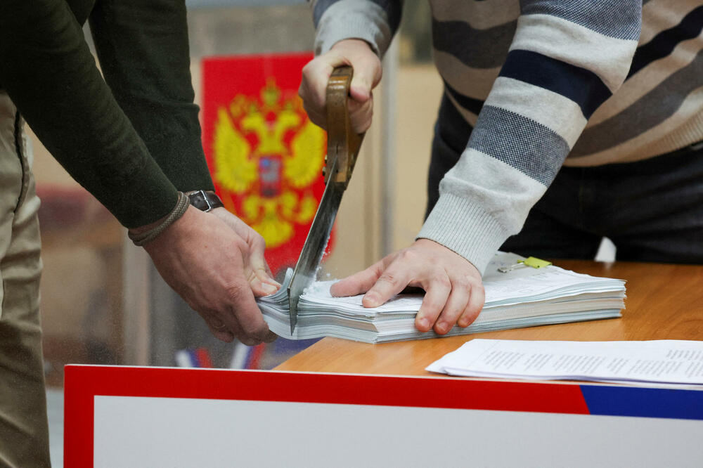 Detalj sa izbora u Rusiji, Foto: Reuters