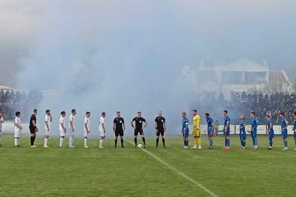 Sa utakmice Otrant-Olimpik - Bokelj u Ulcinju, Foto: FK Otrant-Olympic - Ulcinj (Facebook)