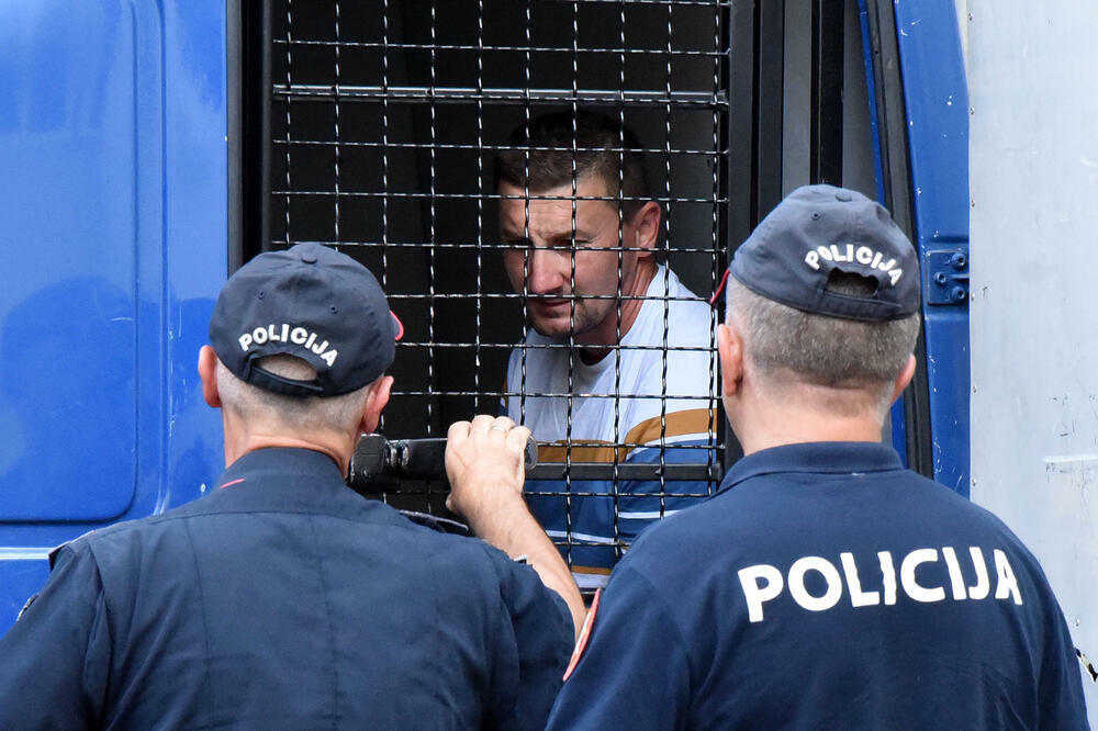 Bešović nakon hapšenja, Foto: Luka Zeković