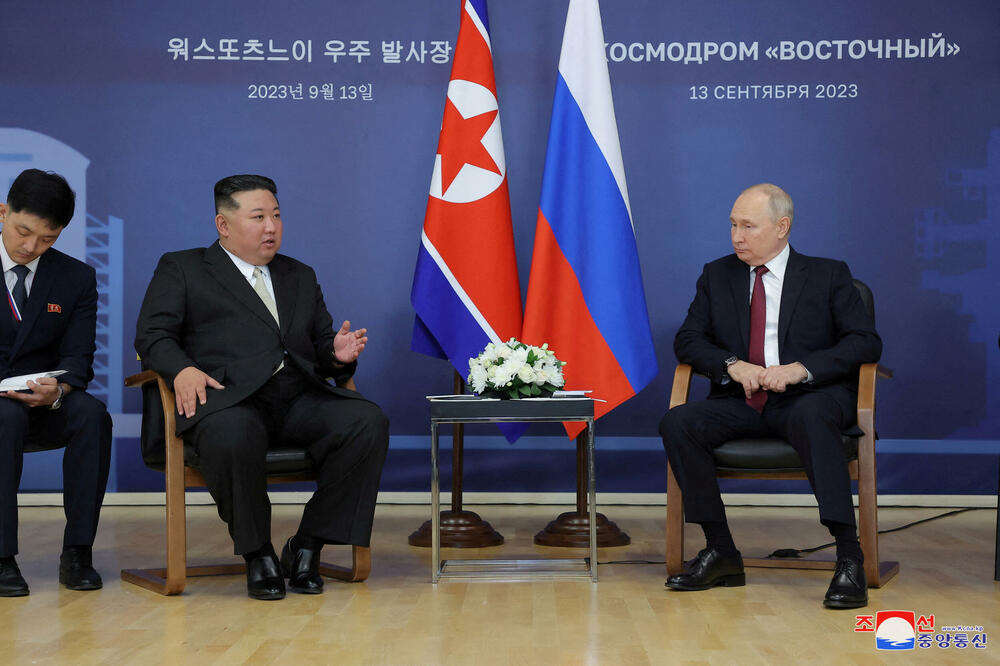 Kim i Putin u Amurskoj oblasti Rusije u septembru 2023., Foto: Rojters