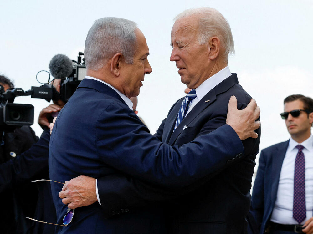 Netanjahu i Bajden u Tel Avivu 18. oktobra