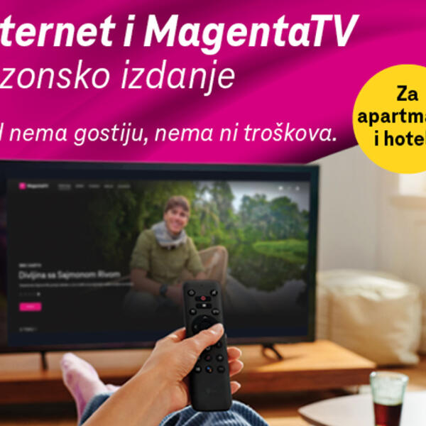 Telekom: Najbolje rješenje za ljeto – Internet i MagentaTV ponuda...