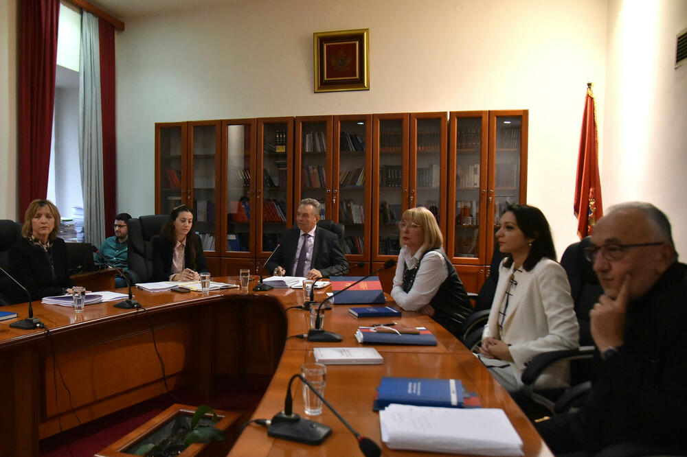 Sjednica Ustavnog suda Crne Gore na kojoj je razmatrana žalba Svetosavske srpske liste za regularnost lokalnih izbora u Podgorici, Foto: BORIS PEJOVIC
