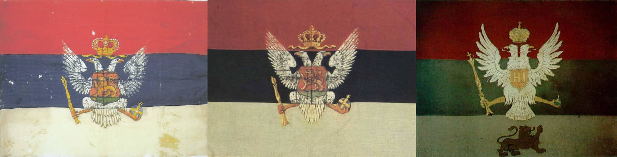 Zastave Knjaževine i Kraljevine Crne Gore