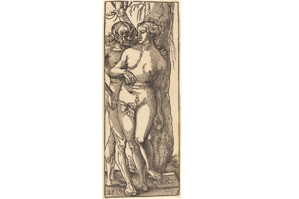 Baldung: Adam i Eva (1519), Foto: ROSENWALD COLLECTION/HANS BALDUNG GRIEN/Wikimedia Commons