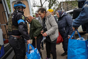 Skoro 10.000 ljudi napustilo domove u oblasti Harkova