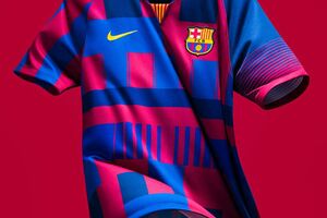 Ovo je specijalni dres Barselone u čast dvije decenije saradnje sa...