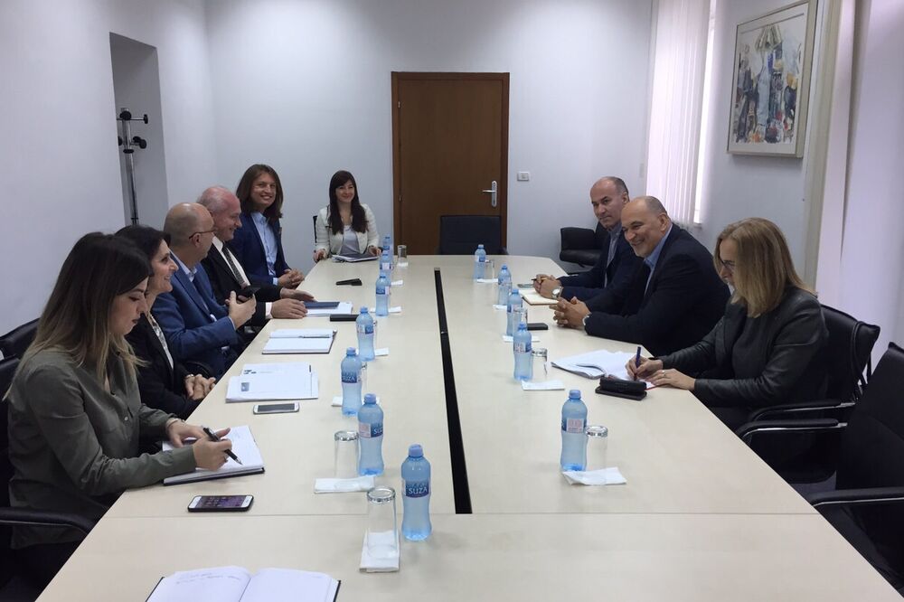 Miomir M. Mugoša, Abedin Adžović, sastanak, Foto: Poreska uprava