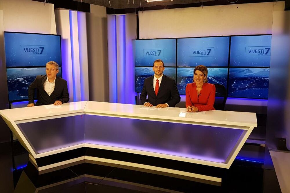 Ananije, Saša, Jelena, Vijesti u pola 7, Foto: TV Vijesti