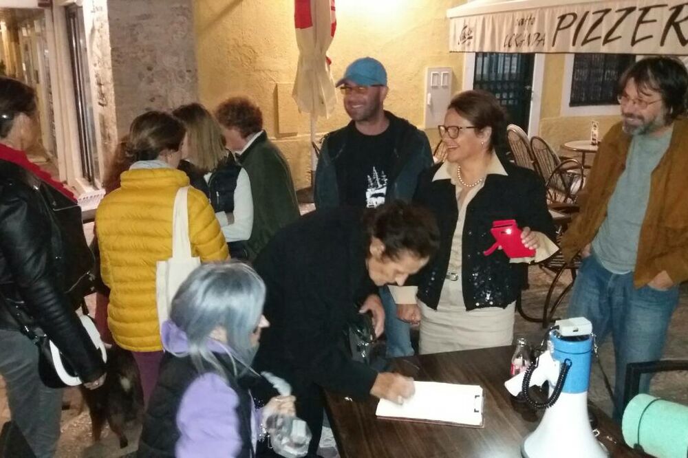 HN, peticija protivistraživanja nafte i gasa, Foto: Slavica Kosić