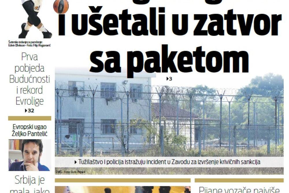 Naslovna 16.11., Foto: Vijesti