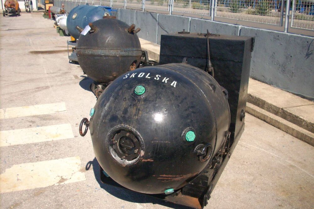 Protivbrodska mina, Foto: Radomir Petrić