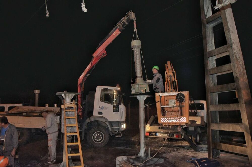 trafostanica Podgorica havarija, Foto: Twitter/@MinEkCG