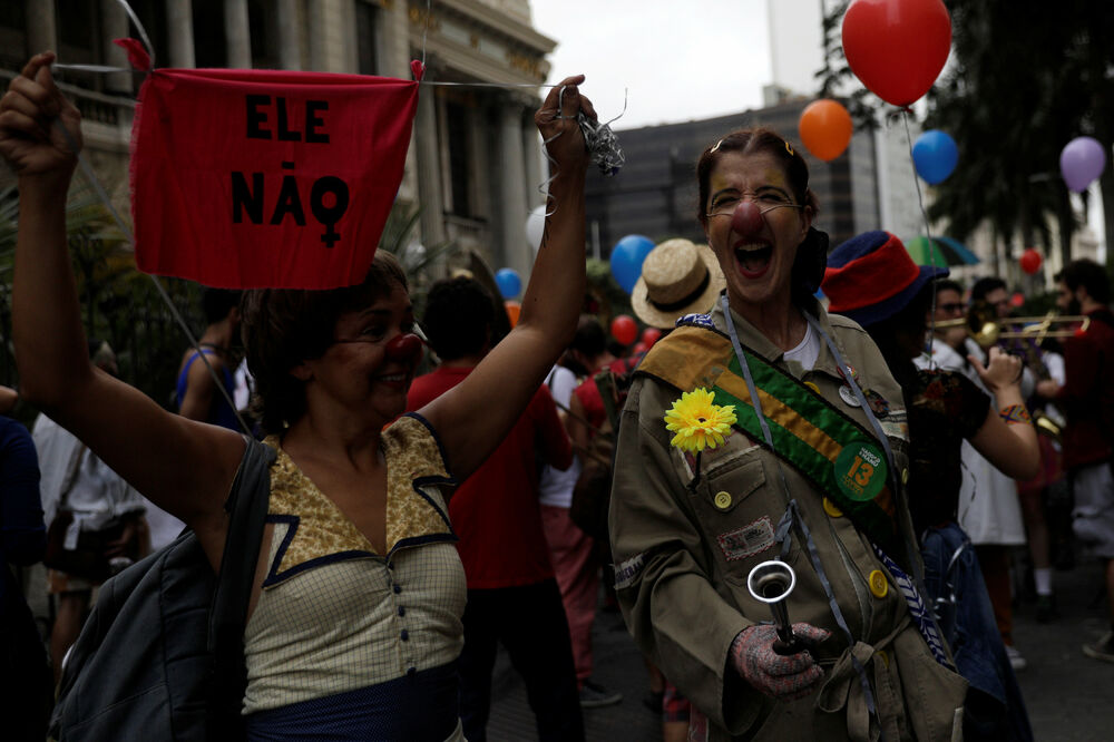 Brazil, protesti protv Bolsonara, Foto: Reuters
