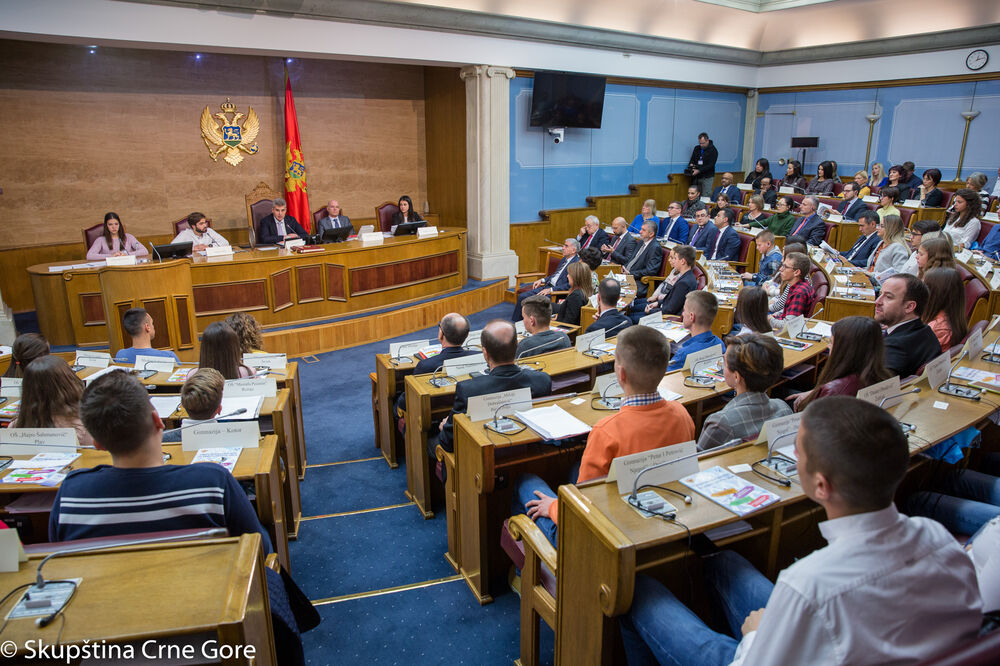 Dječji parlament, Foto: Skupština Crne Gore
