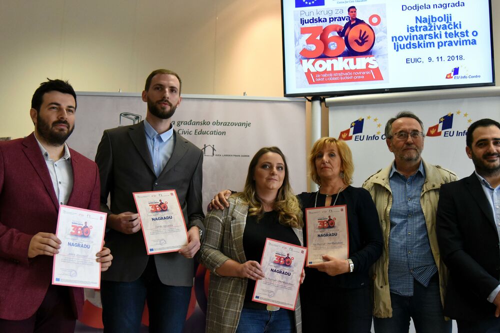 dodjela nagrada ljudska prava, Foto: Boris Pejović