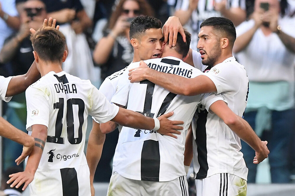 Juventus Kristijano Ronaldo Mario Mandžukić, Foto: Reuters