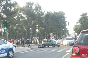 Podgorica: Jedna osoba povrijeđena u udesu